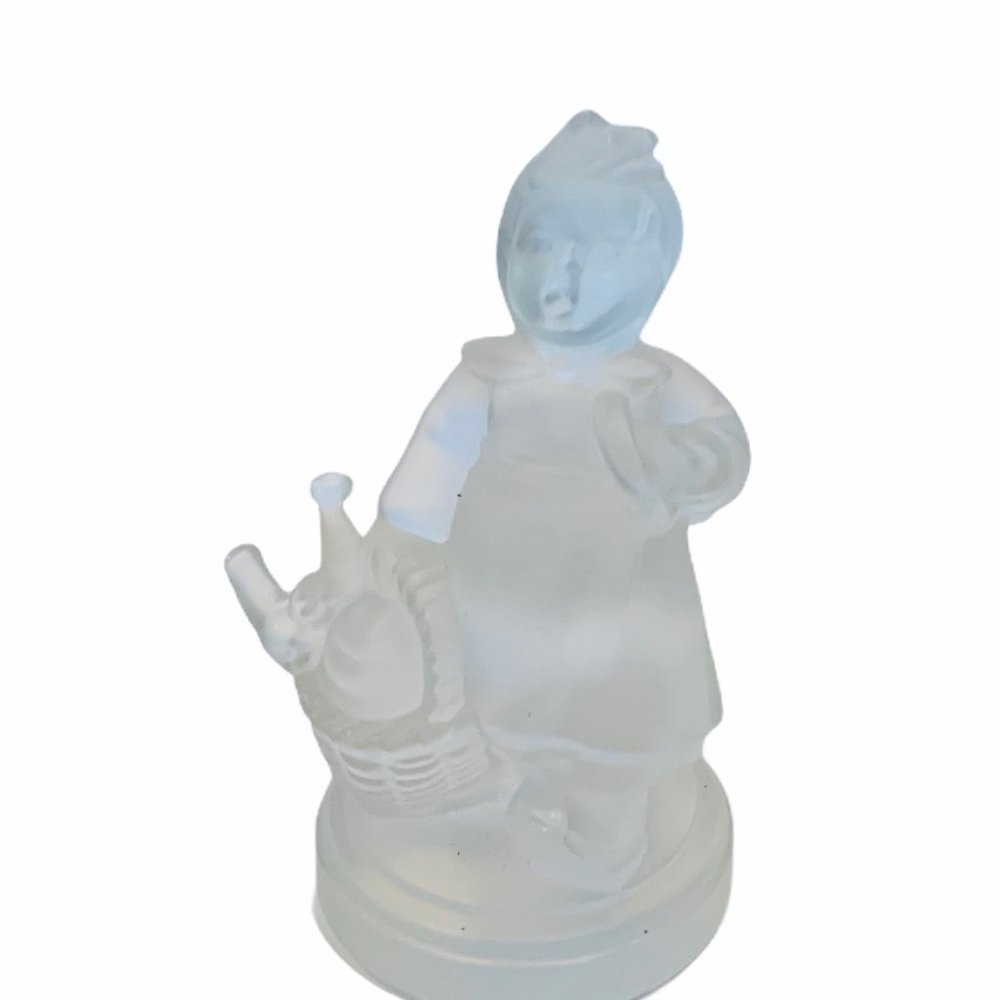 Hummel Goebel figurine crystal basket girl Germany